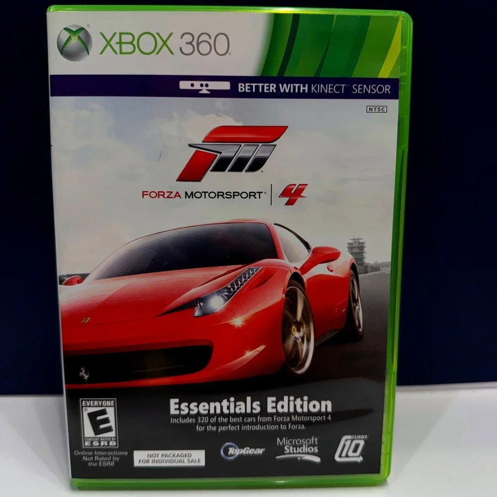 Xbox 360 Forza Motorsport 4 Essentials Edition Complete CIB Tested‎ Working